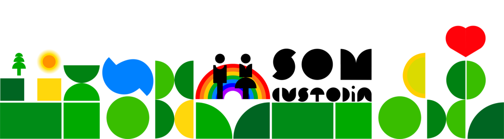 Logos coloridos de diversos servicios en línea